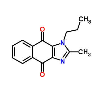 93733-07-4  2-methyl-1-propyl-1H-naphtho[2,3-d]imidazole-4,9-dione