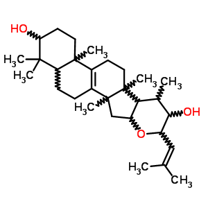 10178-40-2;38301-90-5  16,23-epoxylanosta-8,24-diene-3,22-diol