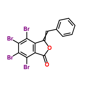 19320-05-9  3-benzylidene-4,5,6,7-tetrabromo-2-benzofuran-1(3H)-one