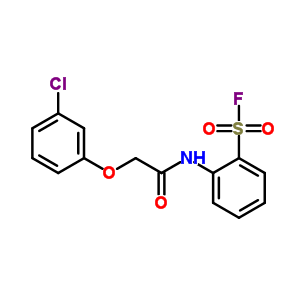 20209-53-4  2-{[(3-chlorophenoxy)acetyl]amino}benzenesulfonyl fluoride