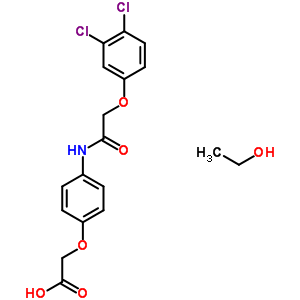 20745-39-5  (4-{[(3,4-dichlorophenoxy)acetyl]amino}phenoxy)acetic acid - ethanol (1:1)
