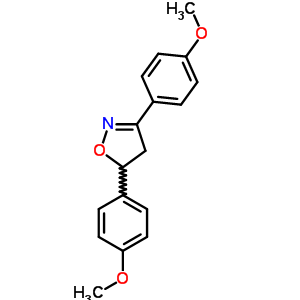 20821-99-2  3,5-bis(4-methoxyphenyl)-4,5-dihydro-1,2-oxazole