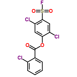 23379-13-7  2,5-dichloro-4-(fluorosulfonyl)phenyl 2-chlorobenzoate