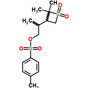 23431-20-1  2-(2,2-dimethyl-1,1-dioxidothietan-3-yl)propyl 4-methylbenzenesulfonate