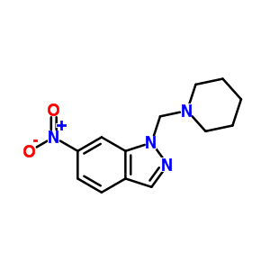 24240-49-1  6-nitro-1-(piperidin-1-ylmethyl)-1H-indazole