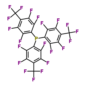25147-72-2  tris[2,3,5,6-tetrafluoro-4-(trifluoromethyl)phenyl]phosphane