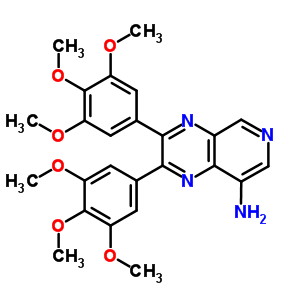 30146-47-5  2,3-bis(3,4,5-trimethoxyphenyl)pyrido[3,4-b]pyrazin-8-amine