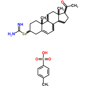 3473-50-5  20-oxopregn-5-en-3-yl carbamimidoselenoate 4-methylbenzenesulfonate (1:1)