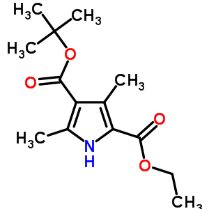 361380-77-0  4-tert-butyl 2-ethyl 3,5-dimethyl-1H-pyrrole-2,4-dicarboxylate 361380-77-0  4-tert-butyl 2-ethyl 3,5-dimethyl-1H-pyrrole-2,4-dicarboxylate