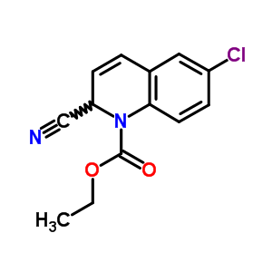 40448-88-2  ethyl 6-chloro-2-cyanoquinoline-1(2H)-carboxylate