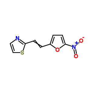 49561-47-9  2-[2-(5-nitrofuran-2-yl)ethenyl]-1,3-thiazole