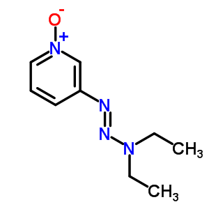 50355-79-8  3-[(1E)-3,3-diethyltriaz-1-en-1-yl]pyridine 1-oxide