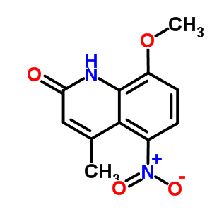50553-65-6  8-methoxy-4-methyl-5-nitroquinolin-2(1H)-one