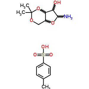 52485-57-1  3,5-O-(1-methylethylidene)pentofuranosylamine 4-methylbenzenesulfonate (1:1)