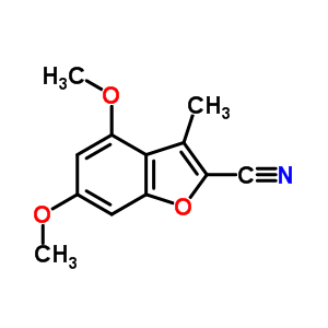 53020-05-6  4,6-dimethoxy-3-methyl-1-benzofuran-2-carbonitrile 53020-05-6  4,6-dimethoxy-3-methyl-1-benzofuran-2-carbonitrile