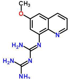 5339-95-7  1-(diaminomethylidene)-2-(6-methoxyquinolin-8-yl)guanidine