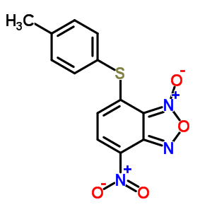53619-47-9  7-[(4-methylphenyl)sulfanyl]-4-nitro-2,1,3-benzoxadiazole 1-oxide