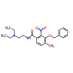54187-56-3  3-(benzyloxy)-N-[2-(diethylamino)ethyl]-4-methyl-2-nitrobenzamide