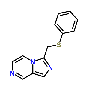 55316-49-9  3-[(phenylsulfanyl)methyl]imidazo[1,5-a]pyrazine