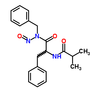 55508-36-6  N-benzyl-2-[(2-methylpropanoyl)amino]-N-nitroso-3-phenylpropanamide (non-preferred name)