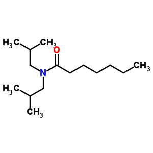 57303-37-4  N,N-bis(2-methylpropyl)heptanamide