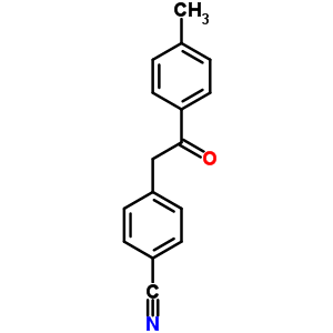 59483-79-3  4-[2-(4-methylphenyl)-2-oxoethyl]benzonitrile