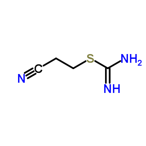 6634-40-8  2-cyanoethyl carbamimidothioate