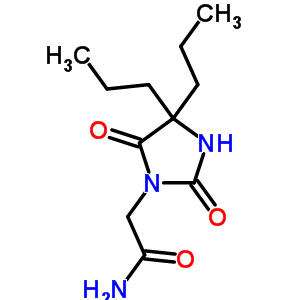 723-08-0  2-(2,5-dioxo-4,4-dipropylimidazolidin-1-yl)acetamide