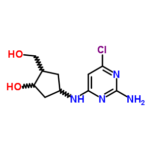 91296-08-1  4-[(2-amino-6-chloropyrimidin-4-yl)amino]-2-(hydroxymethyl)cyclopentanol