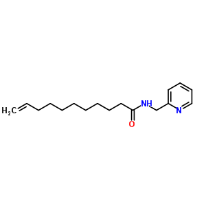 102613-09-2  N-(pyridin-2-ylmethyl)undec-10-enamide