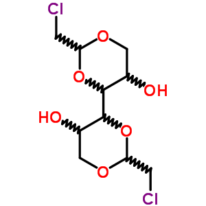 16740-99-1  2,2'-bis(chloromethyl)-4,4'-bi-1,3-dioxane-5,5'-diol (non-preferred name)