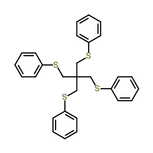 16873-35-1  ({3-(phenylsulfanyl)-2,2-bis[(phenylsulfanyl)methyl]propyl}sulfanyl)benzene