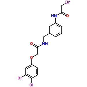 20319-13-5  2-bromo-N-[3-({[(3,4-dichlorophenoxy)acetyl]amino}methyl)phenyl]acetamide