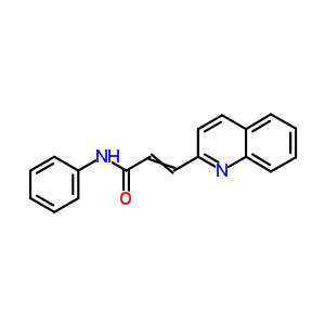 20745-56-6  N-phenyl-3-(quinolin-2-yl)prop-2-enamide