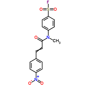 21316-17-6  4-{methyl[3-(4-nitrophenyl)acryloyl]amino}benzenesulfonyl fluoride