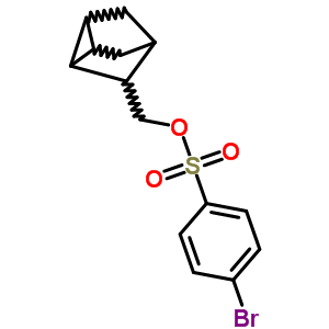 2752-12-7  tricyclo[2.2.1.0~2,6~]hept-3-ylmethyl 4-bromobenzenesulfonate
