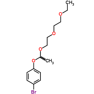 33192-81-3  1-bromo-4-{1-[2-(2-ethoxyethoxy)ethoxy]ethoxy}benzene