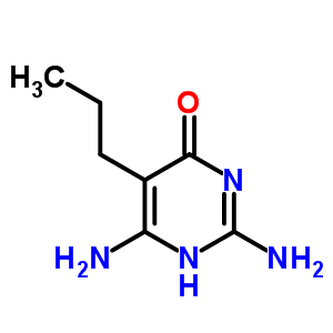 3344-00-1  2,6-diamino-5-propylpyrimidin-4(1H)-one