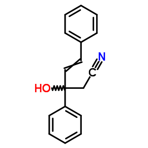 33909-79-4  3-hydroxy-3,5-diphenylpent-4-enenitrile