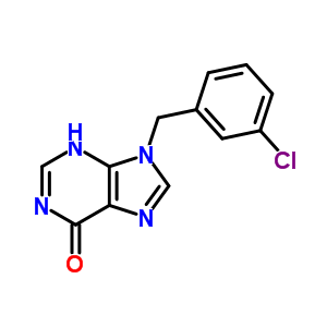 34396-86-6  9-(3-chlorobenzyl)-3,9-dihydro-6H-purin-6-one