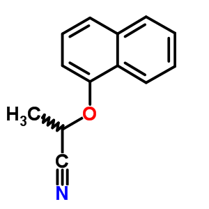 35736-15-3  2-(naphthalen-1-yloxy)propanenitrile