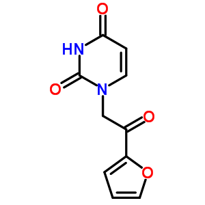 36161-48-5  1-[2-(furan-2-yl)-2-oxoethyl]pyrimidine-2,4(1H,3H)-dione