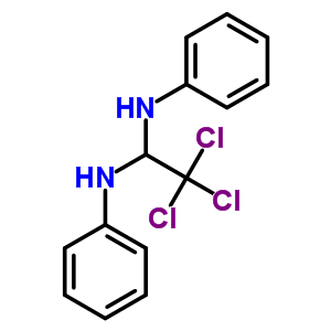 39809-75-1  2,2,2-trichloro-N,N'-diphenylethane-1,1-diamine