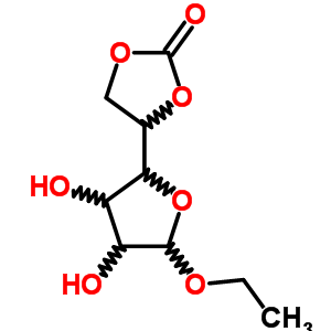 46687-78-9  ethyl 5,6-O-(oxomethylidene)hexofuranoside