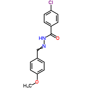 51771-28-9  4-chloro-N'-(4-methoxybenzylidene)benzohydrazide