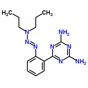 52745-16-1  6-{2-[(1E)-3,3-dipropyltriaz-1-en-1-yl]phenyl}-1,3,5-triazine-2,4-diamine
