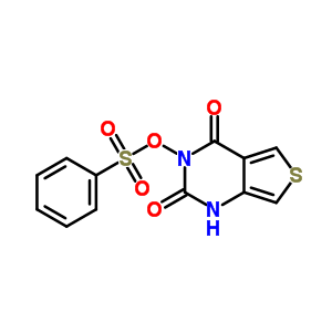 53229-52-0  3-[(phenylsulfonyl)oxy]thieno[3,4-d]pyrimidine-2,4(1H,3H)-dione