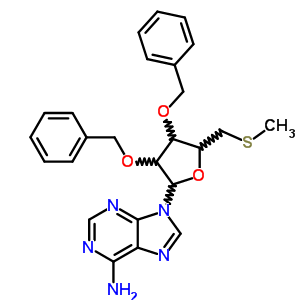 53496-32-5  9-(2,3-di-O-benzyl-5-S-methyl-5-thiopentofuranosyl)-9H-purin-6-amine