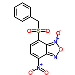 53619-57-1  7-(benzylsulfonyl)-4-nitro-2,1,3-benzoxadiazole 1-oxide