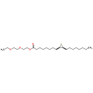 54479-60-6  2-(2-ethoxyethoxy)ethyl 8-(3-octylthiiran-2-yl)octanoate